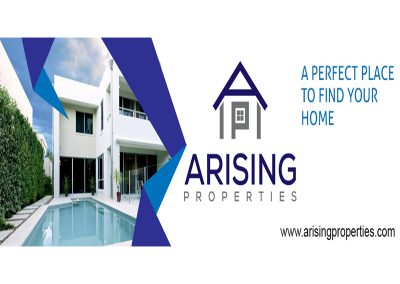Arising Properties Banner